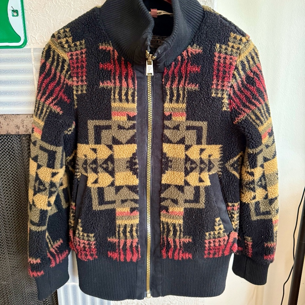 Women's Pendleton Harding Foxglove Fleece Bomber